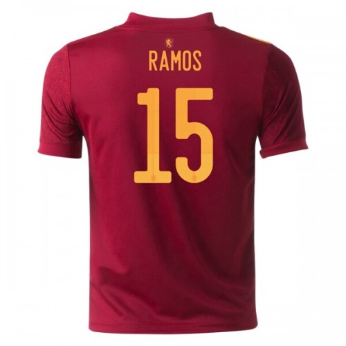 Španjolska Dres Sergio Ramos 15 Domaći Euro 2020 Kratkih Rukava Španjolska Dres Sergio Ramos 15 Domaći Euro 2020 Kratkih Rukava